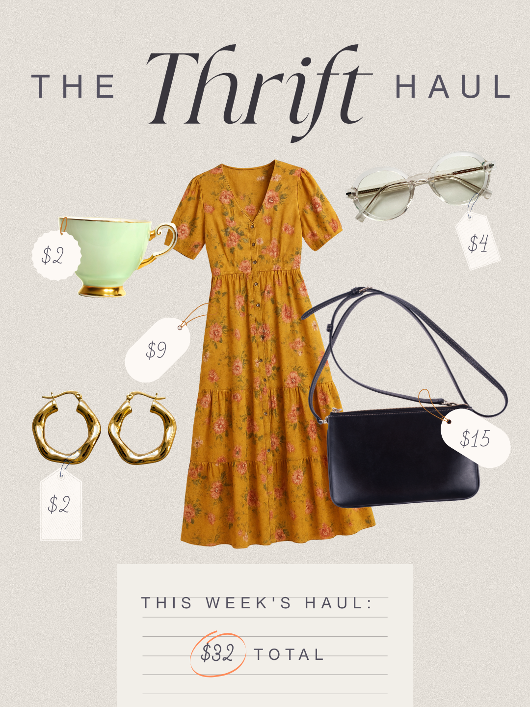The Thrift Haul template